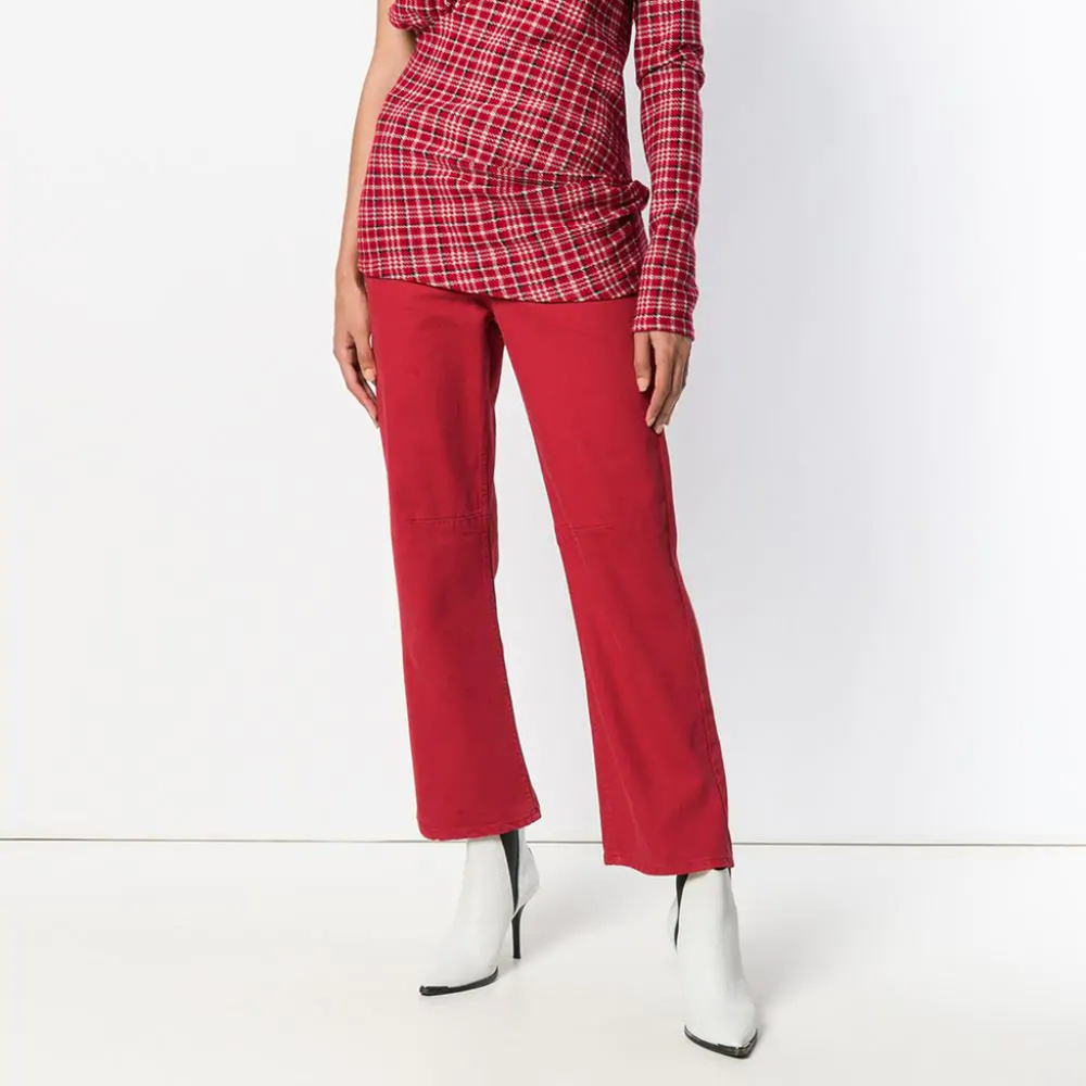 Maison Margiela, MM6’Cropped Straight Leg Jeans